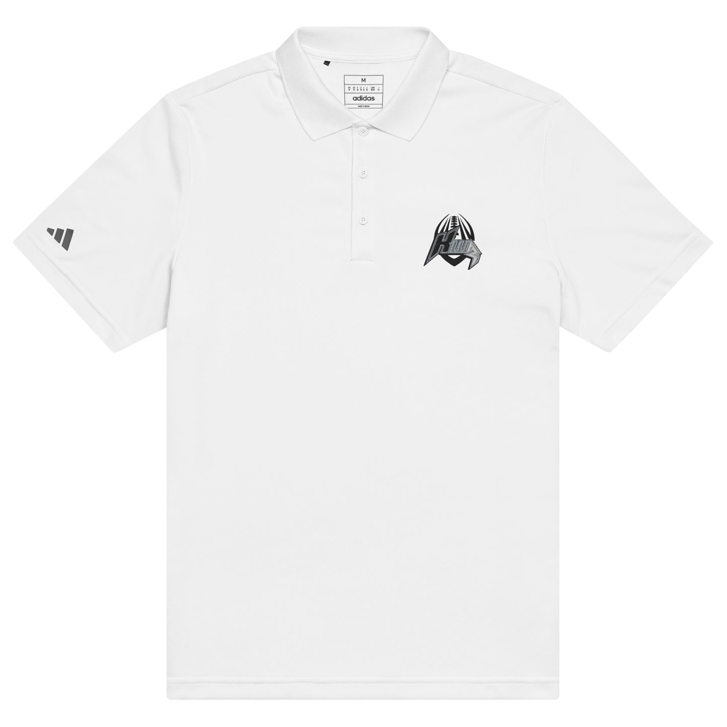 KWR Embroidered Logo Adidas Polo Shirt