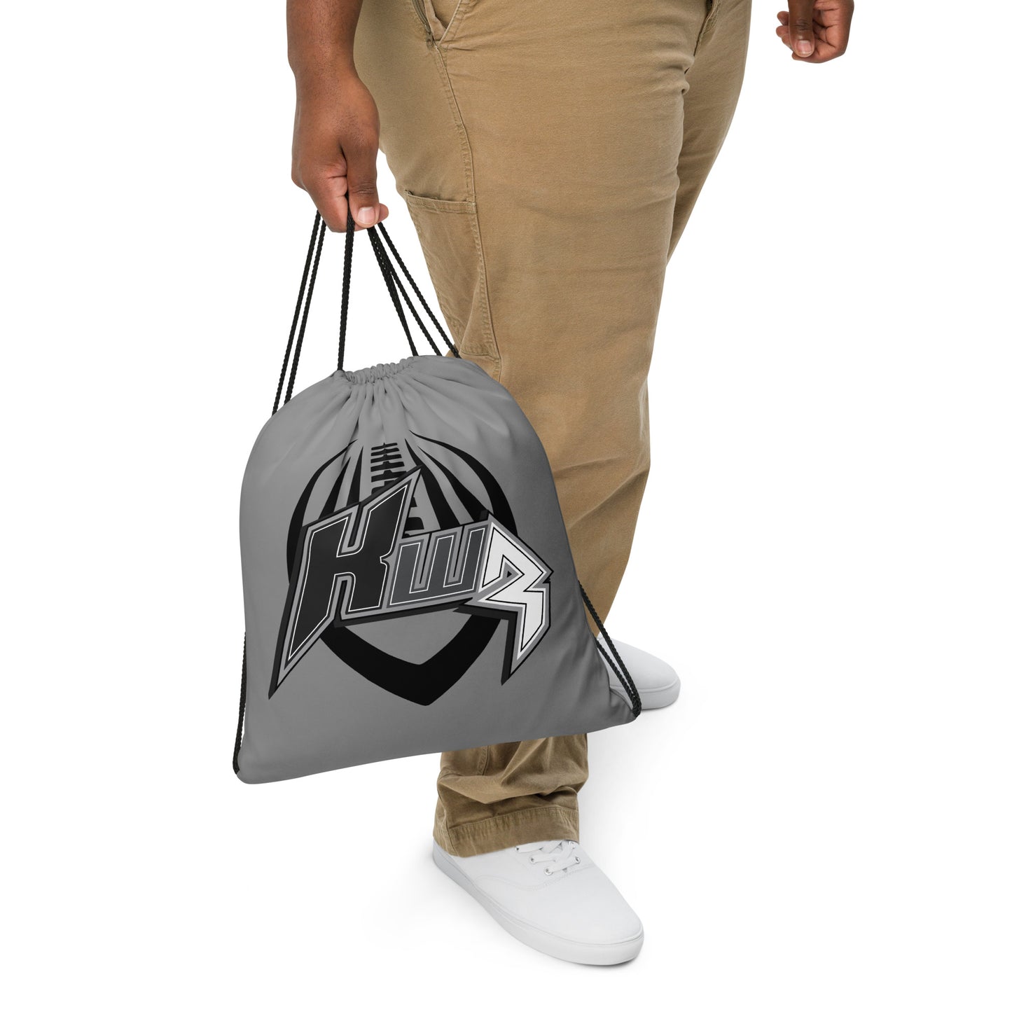 KWR Logo Drawstring Bag