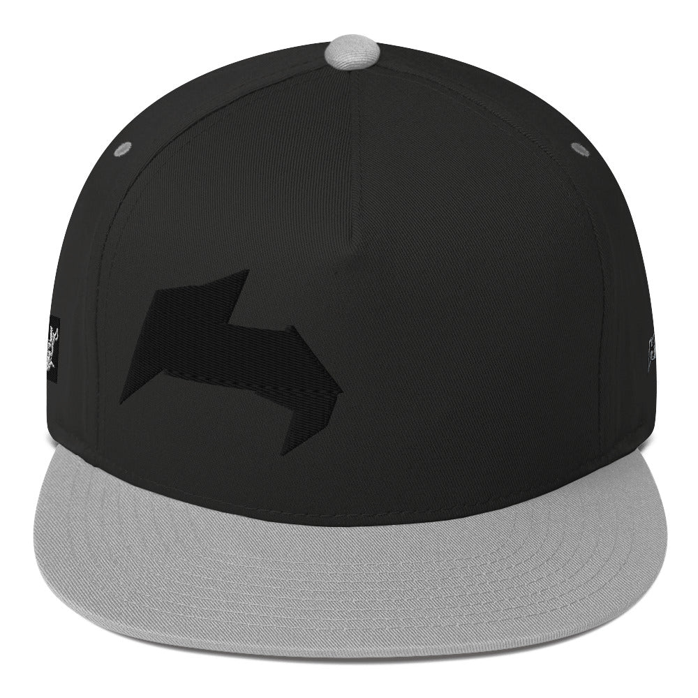 KWR Embroidered Logo Flat Bill Hat