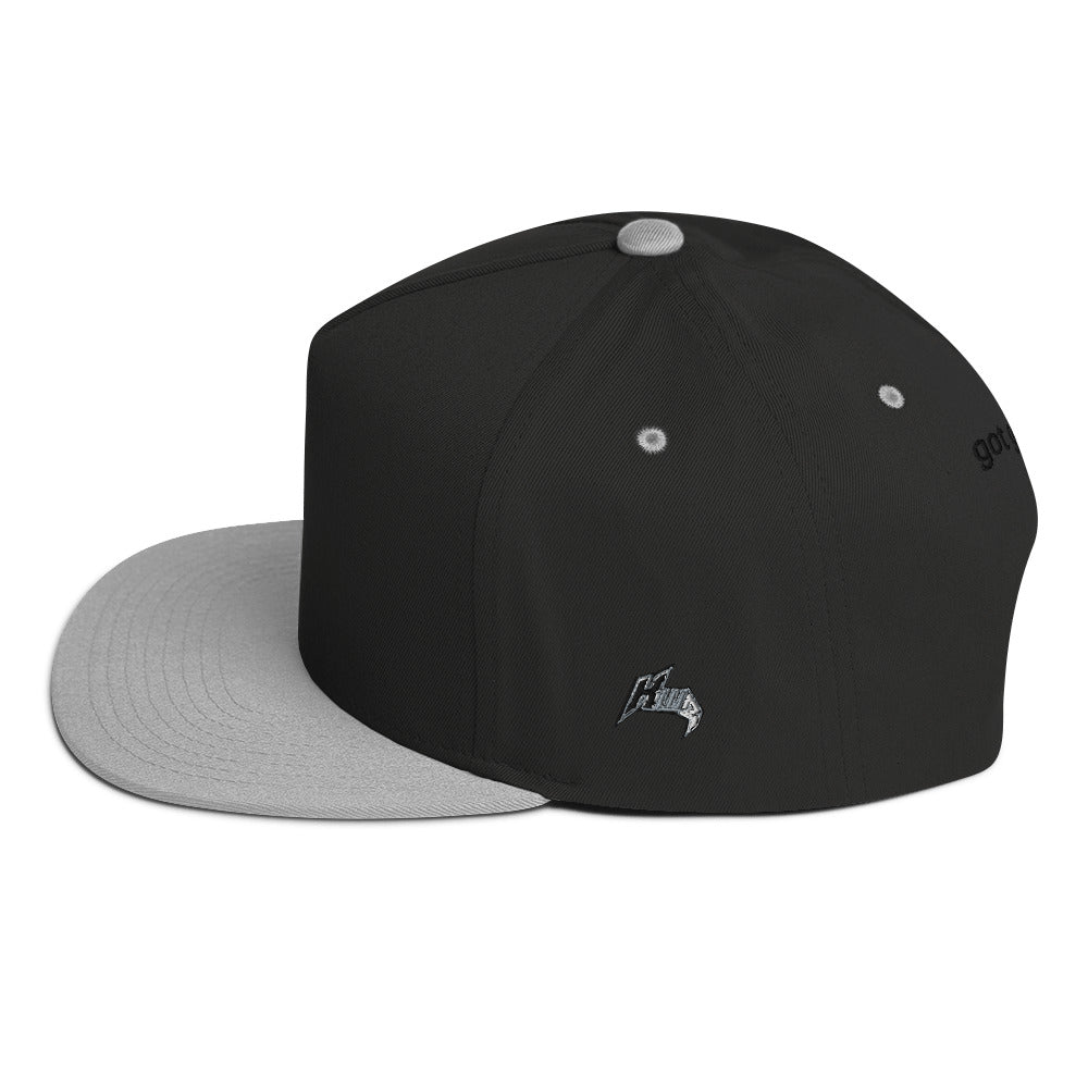 KWR Embroidered Logo Flat Bill Hat