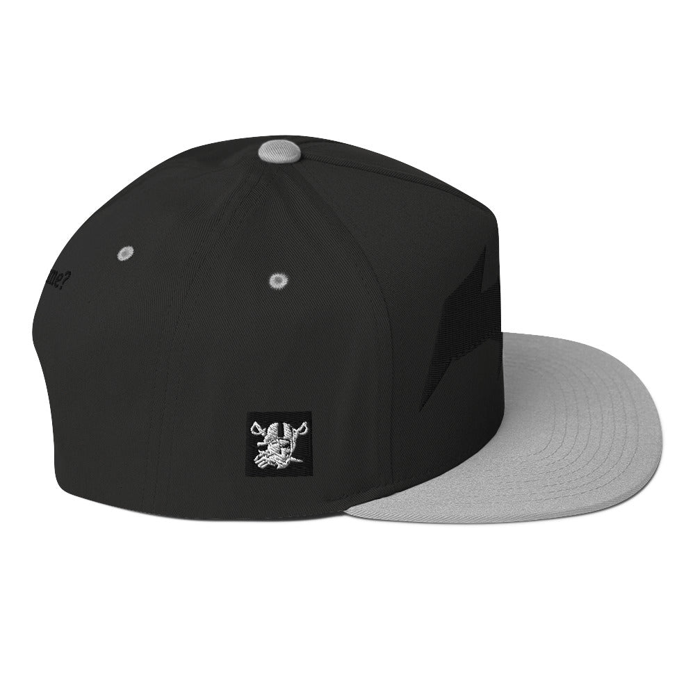 KWR Embroidered Logo Flat Bill Hat