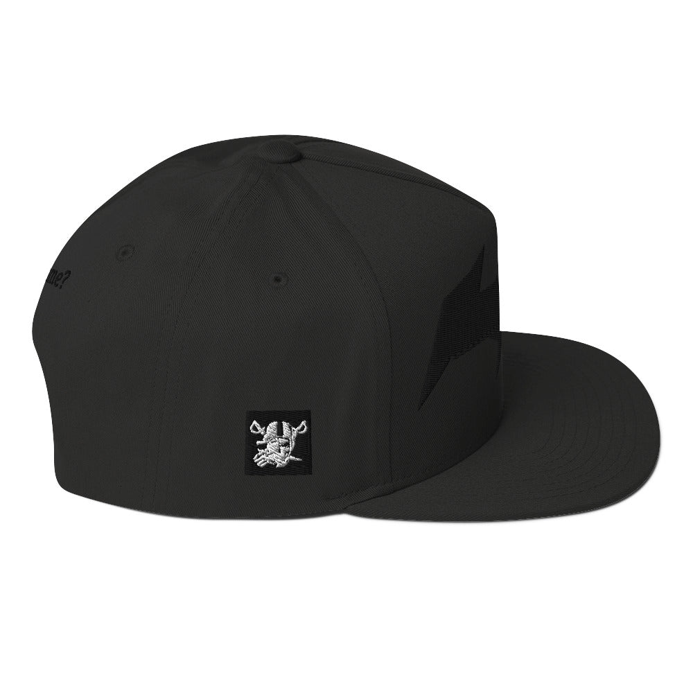 KWR Embroidered Logo Flat Bill Hat