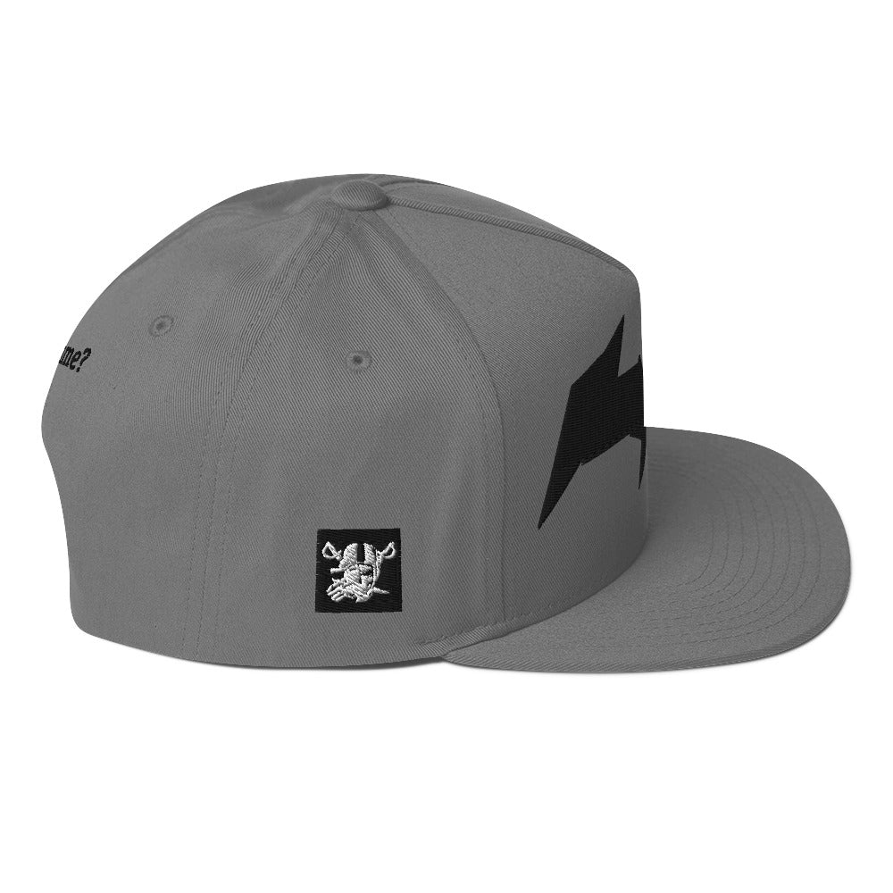 KWR Embroidered Logo Flat Bill Hat