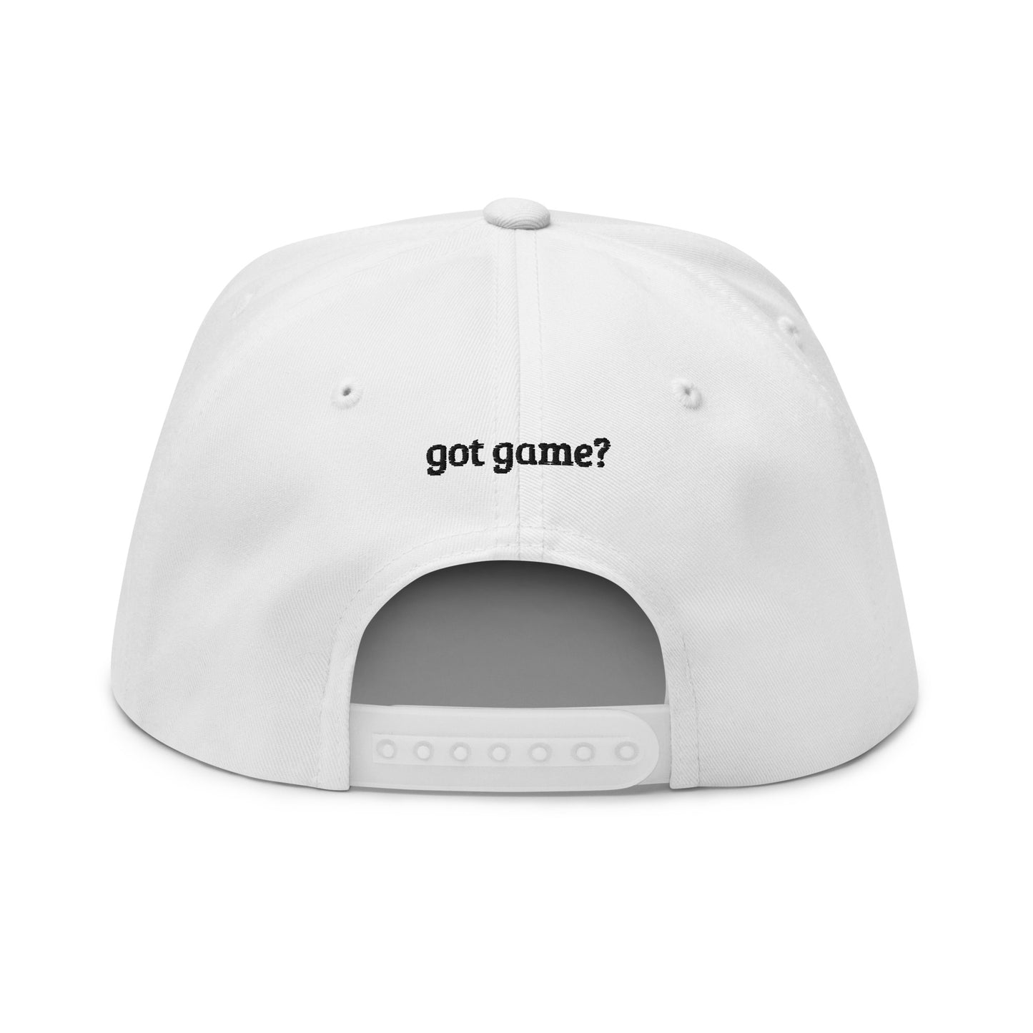 KWR Embroidered Logo Flat Bill Hat