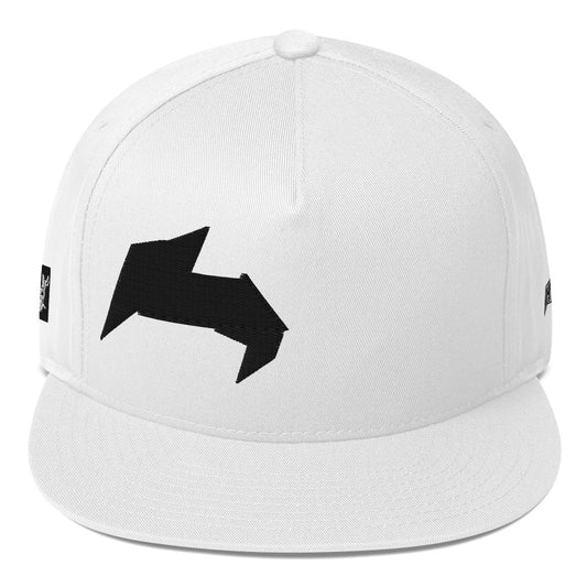 KWR Embroidered Logo Flat Bill Hat