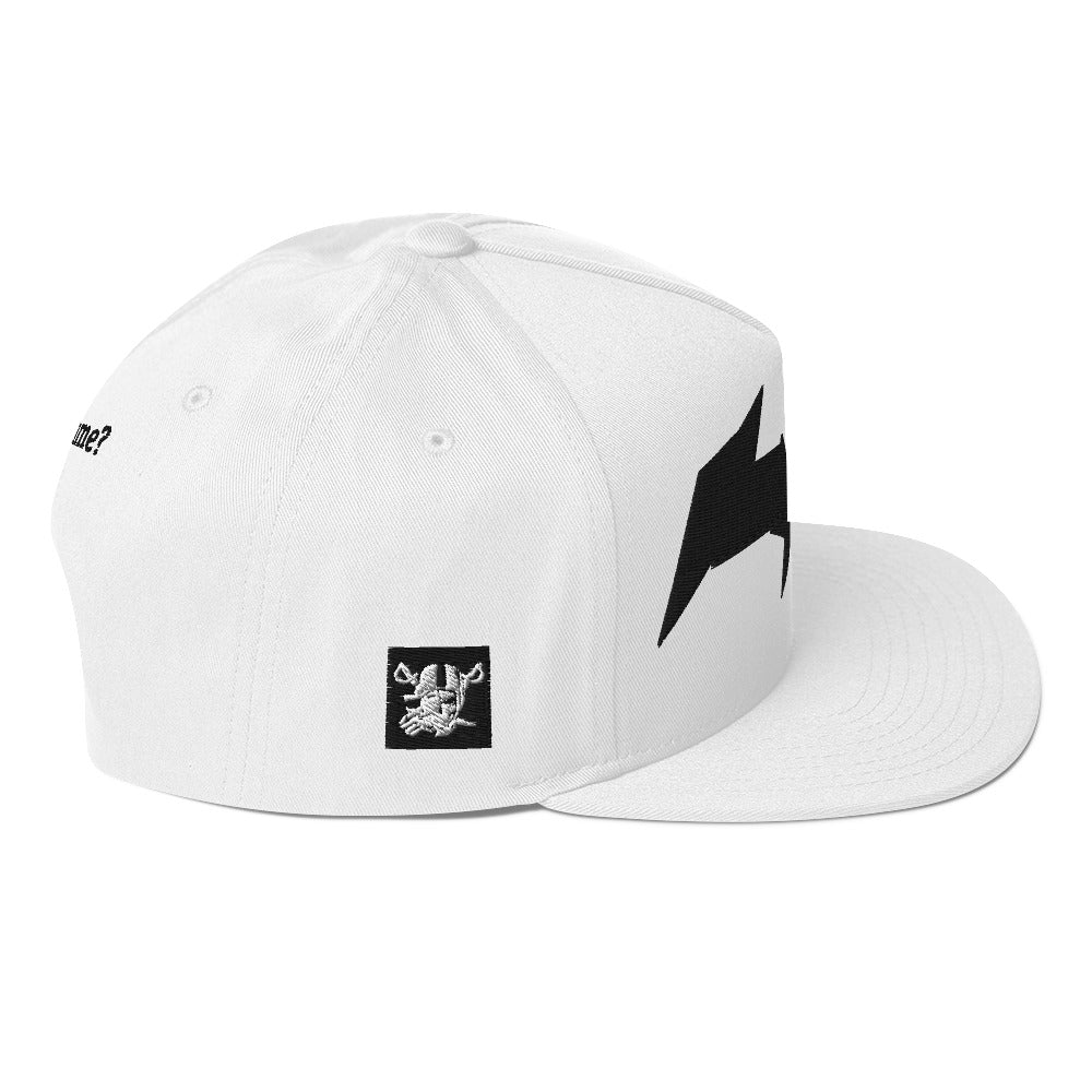 KWR Embroidered Logo Flat Bill Hat