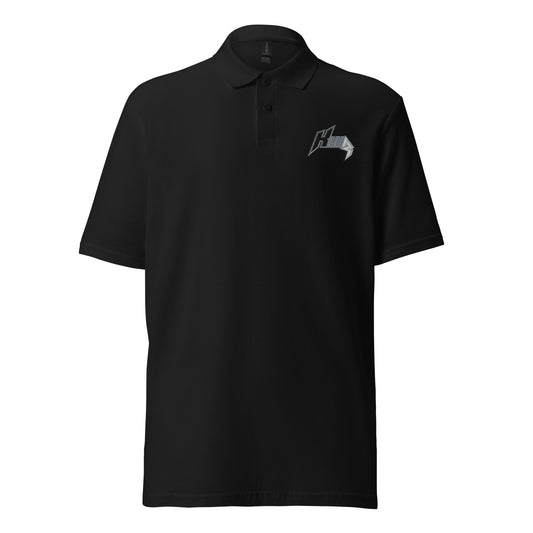 KWR Embroidered Logo Pique Polo Shirt