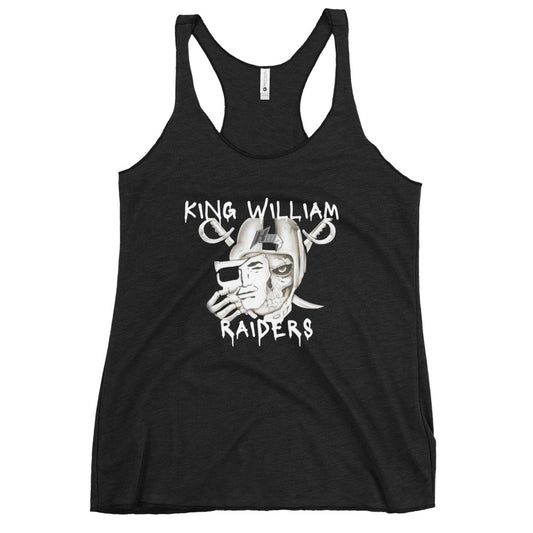 KWR Face Off Logo Women's Racerback Tank