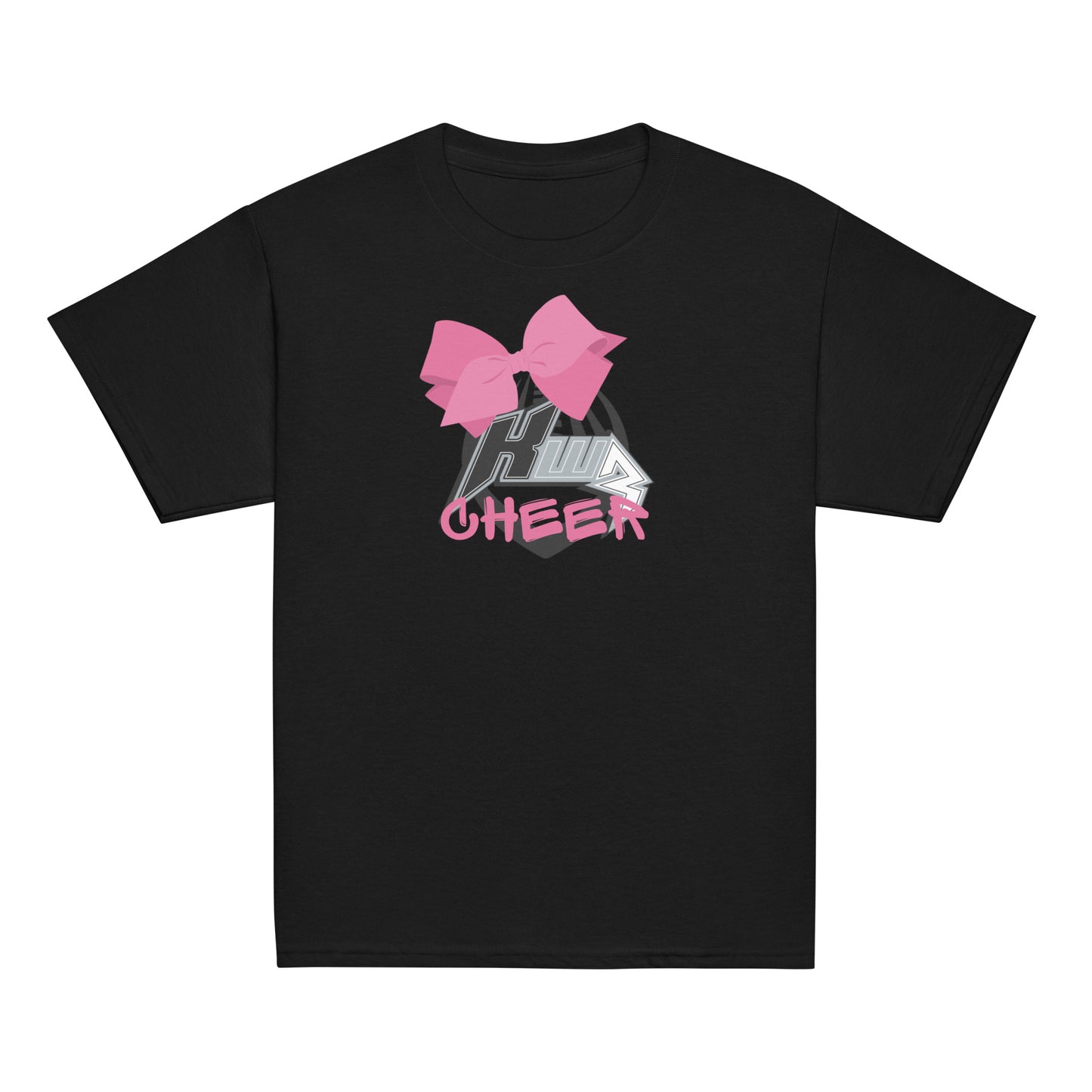 KWR Cheer Bow Logo Youth T- Shirt- CUSTOMIZABLE