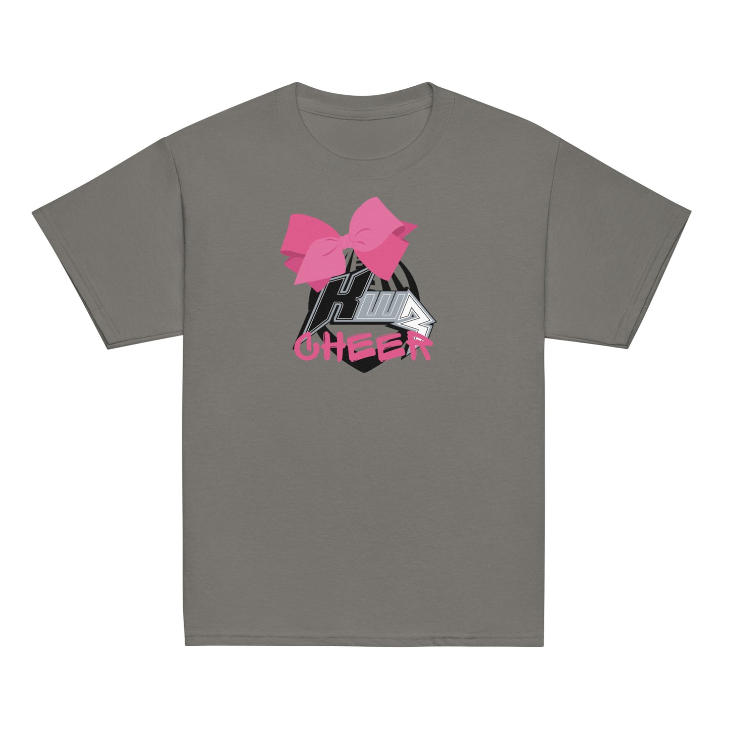 KWR Cheer Bow Logo Youth T- Shirt- CUSTOMIZABLE