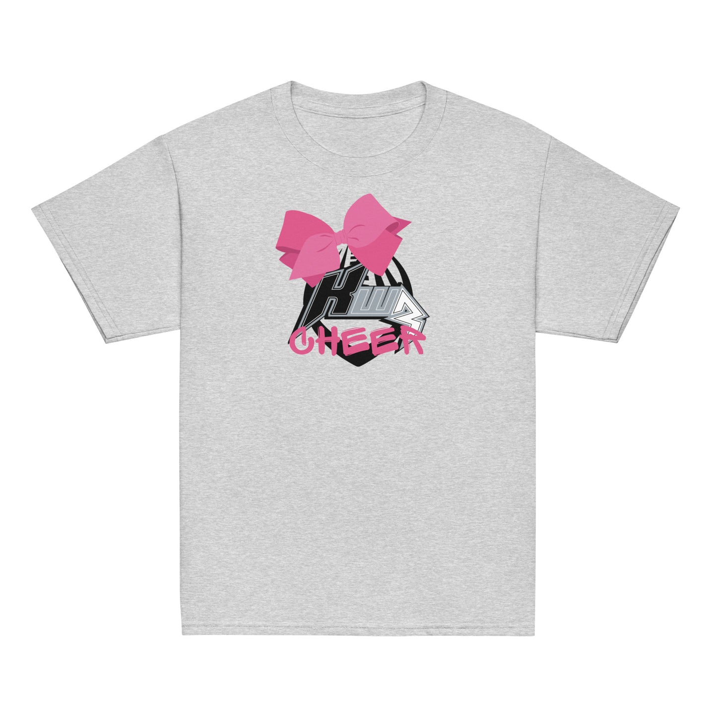 KWR Cheer Bow Logo Youth T- Shirt- CUSTOMIZABLE