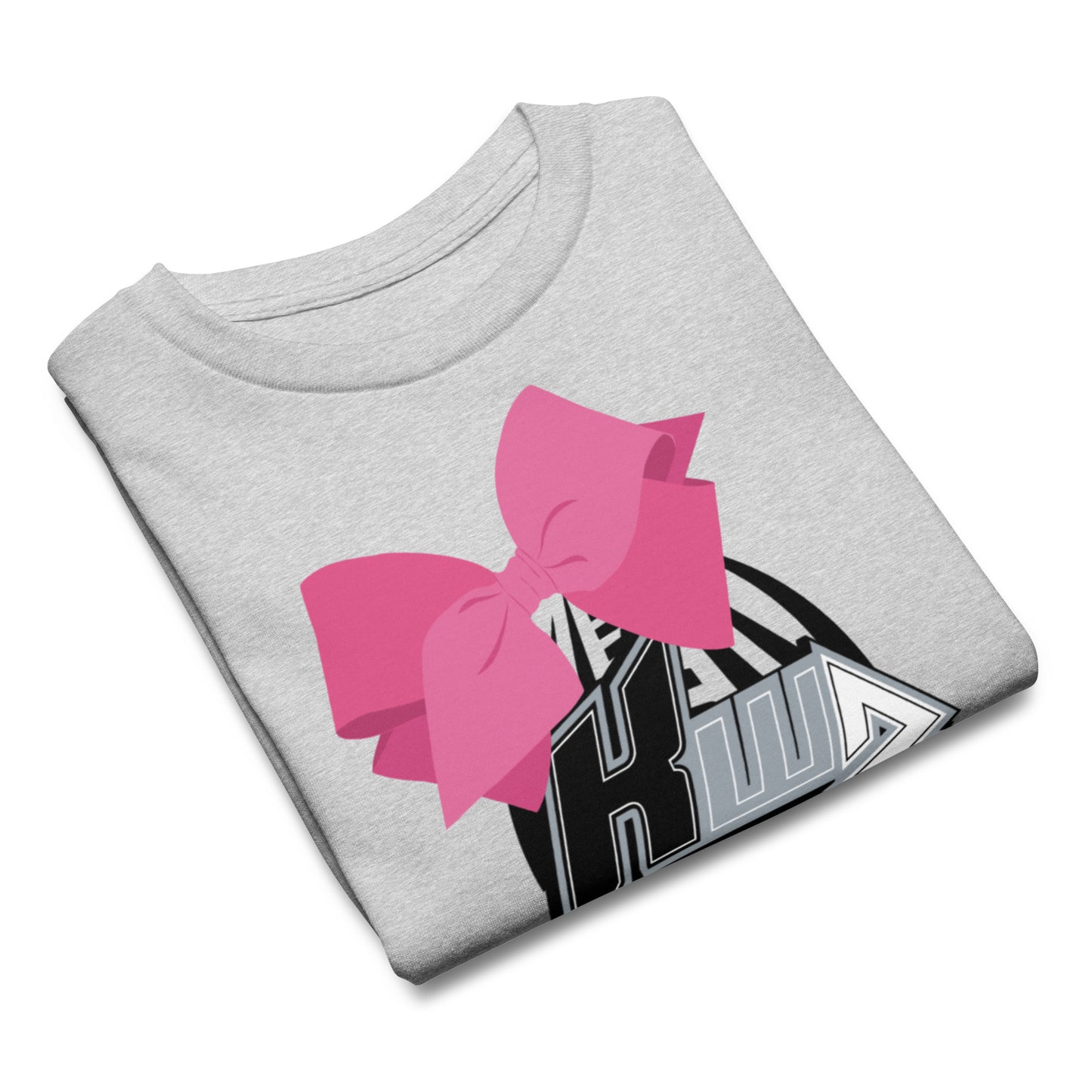 KWR Cheer Bow Logo Youth T- Shirt- CUSTOMIZABLE