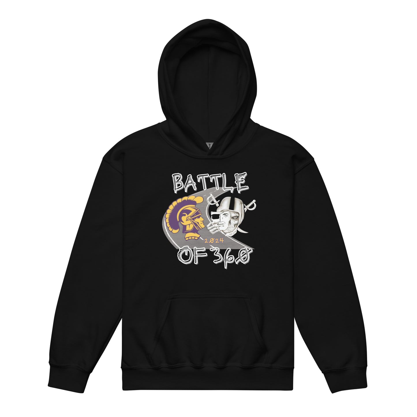 KWR Battle of. 360 Unisex Youth Hoodie